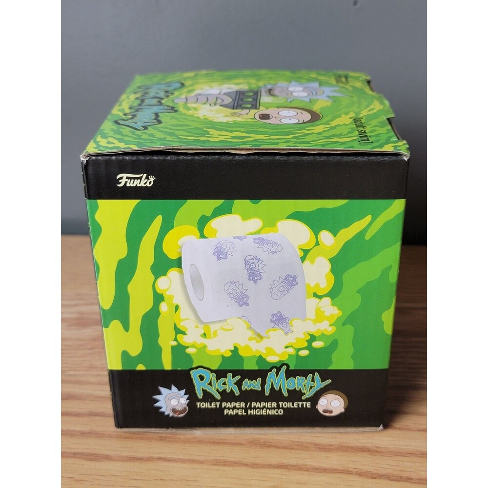 FUNKO RICK AND MORTY RICK  TOILET PAPER Adult Swim - Picture 3 of 6